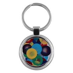 Kaleidoscope Key Chain (round) by WILLBIRDWELL