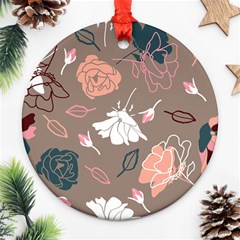 Rose -01 Ornament (round) by LakenParkDesigns