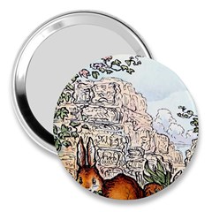 Stories From An Old Grey Wall - By Larenard 3  Handbag Mirrors by LaRenard