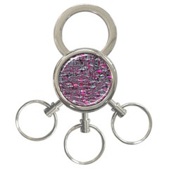 Robot Tastebuds 3-ring Key Chain by MRNStudios