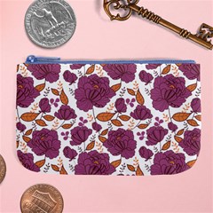 Rose Flowers Large Coin Purse by goljakoff