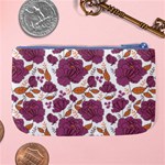 Rose flowers Large Coin Purse Back