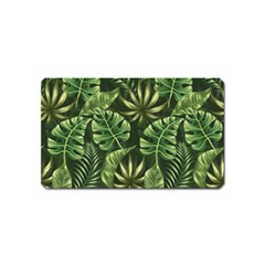 Green Leaves Magnet (name Card) by goljakoff