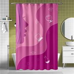 Online Woman Beauty Purple Shower Curtain 48  x 72  (Small)  Curtain(48  X 72 ) - 42.18 x64.8  Curtain(48  X 72 )