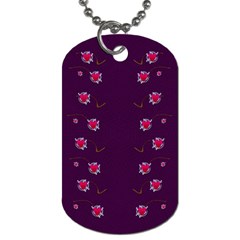 Love Is So Big In The Natures Mosaic Dog Tag (one Side) by pepitasart