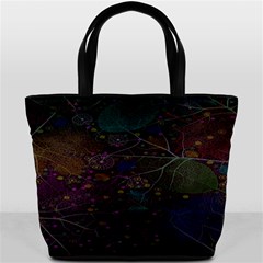 Fractal Leafs Bucket Bag