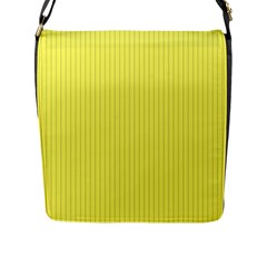 Laser Lemon - Flap Closure Messenger Bag (l) by FashionLane