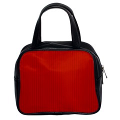 Christmas Red - Classic Handbag (two Sides)