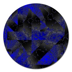 Broken Pavement  Magnet 5  (round) by MRNStudios