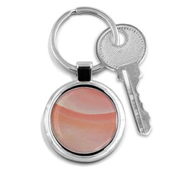 Pink Sky Key Chain (round) by WILLBIRDWELL