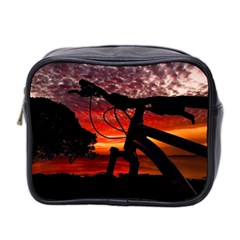 Mountain Bike Parked At Waterfront Park003 Mini Toiletries Bag (two Sides) by dflcprintsclothing