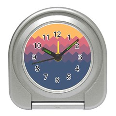 Fall Palette Travel Alarm Clock by goljakoff