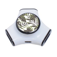 Tropical Leaves 3-port Usb Hub by goljakoff