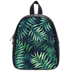 Green Leaves School Bag (small) by goljakoff