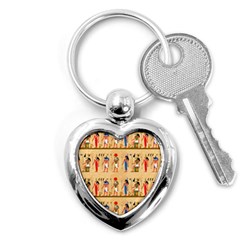 Tribal Love Key Chain (heart) by designsbymallika