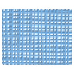 Blue Knitting Double Sided Flano Blanket (medium)  by goljakoff