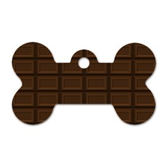 Milk Chocolate Dog Tag Bone (one Side) by goljakoff