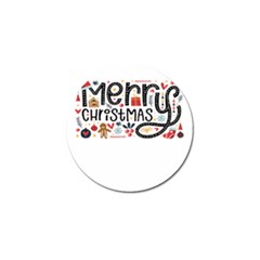 Merry Merry Golf Ball Marker (10 Pack) by designsbymallika