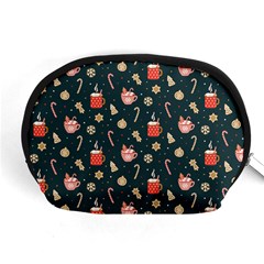 Winter Hot Coffee Winter Hot Coffee Accessory Pouch (medium) by designsbymallika