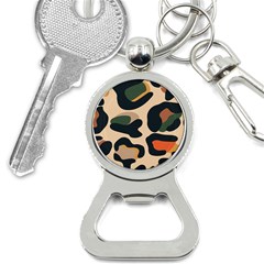 Exotic Leopard Skin Design Bottle Opener Key Chain by ArtsyWishy