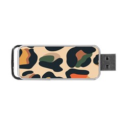 Exotic Leopard Skin Design Portable Usb Flash (two Sides) by ArtsyWishy