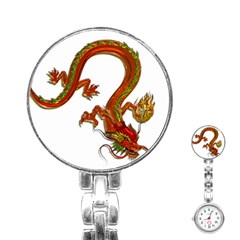 Dragon Art Glass Metalizer China Stainless Steel Nurses Watch