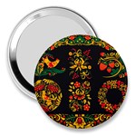 Russian khokhloma 3  Handbag Mirrors Front