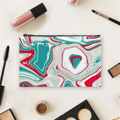 Vivid Marble Pattern Cosmetic Bag (medium) by goljakoff