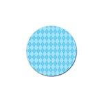 Baby Blue Design Golf Ball Marker (10 pack) Front