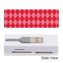 Red Diamonds Memory Card Reader (stick) by ArtsyWishy