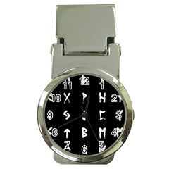 Elder Futhark Rune Set Collected Inverted Money Clip Watches by WetdryvacsLair