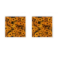 Rudbeckias  Cufflinks (square) by Sobalvarro