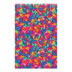 Abstract Boom Pattern Shower Curtain 48  X 72  (small)  by designsbymallika