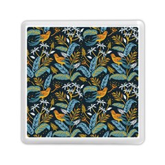 Tropical Bird Pattern Memory Card Reader (square) by designsbymallika