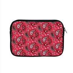 Baatik Red Pattern Apple Macbook Pro 15  Zipper Case by designsbymallika