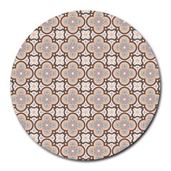 Ornamental Pattern 3 Round Mousepads