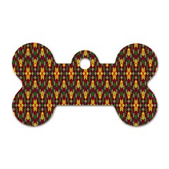 Wqerg Dog Tag Bone (one Side) by Sparkle