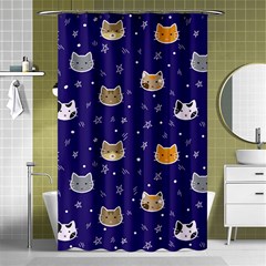 Multi Cats Shower Curtain 48  X 72  (small)  by CleverGoods