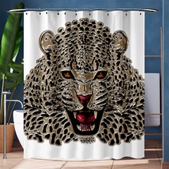 Cat Shower Curtain 60  X 72  (medium) 