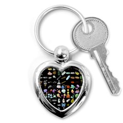 Glitch Glitchen Misc Two Key Chain (heart) by WetdryvacsLair