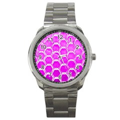 Hexagon Windows Sport Metal Watch by essentialimage