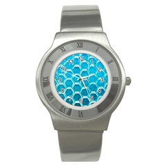 Hexagon Windows Stainless Steel Watch by essentialimage