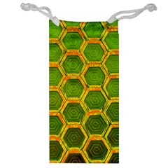 Hexagon Windows Jewelry Bag by essentialimage