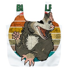 Possum - Be Urself Full Print Recycle Bag (xl) by Valentinaart