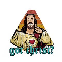 Got Christ? Wooden Puzzle Triangle