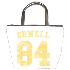 Orwell 84 Bucket Bag by Valentinaart