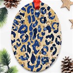 Leopard skin  Ornament (Oval) Front