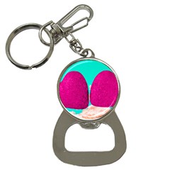 Two Hearts Bottle Opener Key Chain