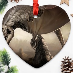 Lord Of The Dragons From Fonebook Heart Ornament (two Sides) by 2853937