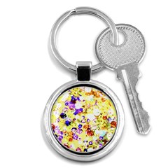 Sequins And Pins Key Chain (round) by essentialimage